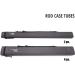 TFO Lightweight Portable Fishing Rod Cover Storage Case | 9'0'' 4pc Gray Tubes - Buy Online on GoSupps.com