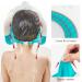 Funupup Adjustable Dinosaur Shower Hood for Kids | Baby Hair Wash Shield Visor for Eyes & Ears - Blue - Buy Online on GoSupps.com