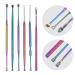 VOCOSTE 6-Piece Stainless Steel Ear Cleansing Tool Set with Storage Case - Ear Care Kit in Multicolor - Buy Online on GoSupps.com
