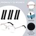 3 Pairs Anti-Slip Glasses Ear Pads & Hooks - Universal Soft Ear Stop for Reading Glasses - Buy Online on GoSupps.com