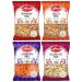 Indian Snack Variety Bundle Containing Cofresh Bombay Mix Balti Mix London Mix Gujarati Mix 325g Packs (4 Pack)