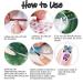 Summer Flamingo and Green Leaf Nail Art Stickers Decals - 12 Sheets - Buy Online on GoSupps.com