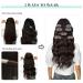 Doores Real Hair Extensions Clip-In - 18 Inch 120g Dark Brown to Chestnut Brown & Dirty Blonde Highlights - Remy Human Hair - 45cm 7 Pieces - Buy Online on GoSupps.com