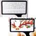 Magnifier Super Clear 10X Anti-Fall Seniors Practical Retro Handheld Extended Mirror for Reading Crafts Repair Magnifier Lofty Ambition - Buy Online on GoSupps.com
