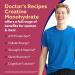 Doctor's Recipes Creatine Monohydrate 3000 mg Per Serving Micronized Creatine Capsules for Women & Men for Strength Energy Recovery High Absorption Vegan 120 Capsules - Buy Online on GoSupps.com