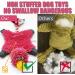 Squeaky Dog Toys for Boredom No Stuffed Soft Dog Toys Duck Plush Dog Toys for Small Medium Large Dogs Pink - Buy Online on GoSupps.com
