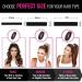PONY-O 4 Pack - Medium Size Hair Tie Alternative for Normal Hair - Black and Brown - Revolutionary Ponytail Holder for Women - Hair Accessories Set - Buy Online on GoSupps.com