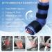 XL Full Coverage Ankle and Foot Ice Pack Wrap - Reusable Gel Packs for Plantar Fasciitis and Sprained Ankles - Blue 1.0 - Buy Online on GoSupps.com