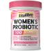 Probiotics for Women 100 Billion CFU 15 Strains Daily Probiotic & Prebiotic Supplement with Organic Cranberry to Support Vaginal Digestive Immune Health Shelf Stable 30 Vegan Capsules 100B 15S 30 Count (Pack of 1)