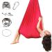 Sensory full -body socks yoga towel for hanging sensory vertical cloth sensory full body socks for autism Stretchy Sensory Body Sox for stress reduction with accessories red