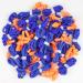 50 Pairs Reusable Silicone Ear Plugs for Sleeping & Hearing Protection - Noise Reduction for Shooting, Concerts, Swimming - Orange & Blue - Individually Wrapped - Pack of 1 - Buy Online on GoSupps.com