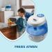 Wick Sweetdreams Cold Air Humidifier & Light Projector for Kids | Ultrasonic Essential Oils Included | Ideal for Baby Rooms up to 35 m - WUL575 - Buy Online on GoSupps.com