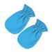 minkissy 1 Pair Exfoliating Hand Mask Deep Exfoliating Gloves Hand Calluses Remover Gloves Glove Lotion Hand Exfoliate Glove Gel Gloves Black Gel Spa Glove Miss Flannel Care Bag Insulation 29x16cm
