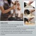 Dog Stripping Knife for Grooming - Professional Right-Handed Tool with Wooden Handle for Border Terrier - Buy Online on GoSupps.com
