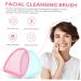ADOCARN 8 pcs Double-Sided Face Scrubbers for Blackhead Removal and Exfoliation - Silicone Makeup Remover Pads for Deep Cleansing and Soft Skin Care - Buy Online on GoSupps.com