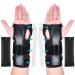 Apasiri Wrist Brace(2 PCS) Wrist Splint Fits Right/Left Hand for Carpal Tunnel Arthritis Tendonitis Sprain Breathable Wrist Support with Aluminum Bar and Soft Padding for Men and Women - L L 2 PCS