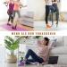 Buy NewoFview 5 Pairs Anti-Slip Yoga & Pilates Socks for Women - Non-Slip Workout Socks EU 35-39 - Colorful Sports Socks for Home & Dance - Buy Online on GoSupps.com