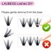 LAUBESS Individual Eyelash Clusters 300 Pcs | False Lashes Extension Kit | 50D-0.07C Mix 8-15mm - Buy Online on GoSupps.com