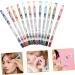 KALLORY 36 Pcs Eye Liner Liquid Liner Colored Eye Liner Pencils Eyeliner White Pole Mousse 1 count (Pack of 1) Colorfulx3pcs - Buy Online on GoSupps.com