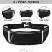 WuGU Waterproof Running Belt with 3 Pockets | Adjustable Jogging Bag & Bum Bag with Reflective Tape & Headphone Jack - Buy Online on GoSupps.com