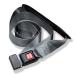Extremity Mobilization Belt Strap Band Intended for Physical Therapy Rehab Stretching Manual Traction and Mobility with Pad Black(A)
