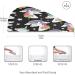 Colorful Pony & Star Dry Hair Cap Set | 2 Piece Quick Drying Towel with Button Headband | Super Absorbent & Soft - Buy Online on GoSupps.com