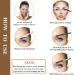 Teuvo Eyebrow Template Set - 12 Stylish Stencils & Brush for Quick 3-Minute DIY Eyebrows | Reusable & Beginner-Friendly - Buy Online on GoSupps.com