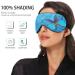 Hasikry Light Blocking Eye Mask for Deep Sleep - Breathable & Adjustable for Men and Women - Perfect for Travel, Yoga, and Meditation - Morpho Blue - Buy Online on GoSupps.com