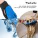 SSRIVER Pet Grooming Glove - Gentle Deshedding Brush for Dogs, Cats, Horses - Efficient Hair Remover Mitt - Massage Gloves - Blue - One Size Fits All - Buy Online on GoSupps.com