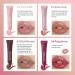 Peptide Tinted Lip Balm Peptide Lip Tint 4pcs Long Lasting Glossy Lip Gloss Sheer Color and Hydrating Finish Lightens Lip Lines Anti-Drying And Tender Lipstick Valentine's Day Lipstick Set - Buy Online on GoSupps.com