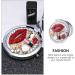 Beaupretty Travel Purse Mirror Compact - Double Sided Metal Round Mirror for Women - Buy Online on GoSupps.com