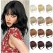 Bangs Bangs Hair Extension Clip in Bangs Synthetic Flat Bang with Temples 6 Inches Front Face Bangs for Women Girls Daily Bangs Hair Clip(M4) 6inches M4 - Buy Online on GoSupps.com