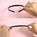 Shappy 40 Pack Black Plastic Headbands for Women - 10mm Plain DIY Hair Accessories - Buy Online on GoSupps.com