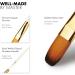 Artify 15-Piece Paint Brush Set with Pop-Up Carrying Case - Acrylic, Oil, Watercolor, Gouache Painting Kit - Buy Online on GoSupps.com