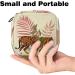 Menstruation Pad Bag with Zipper | Tropical Forest Tigers | Stylish & Practical Women's Napkin & Tampon Storage - Buy Online on GoSupps.com
