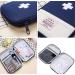 Zimohe 2PCs Waterproof Medication Bag | Large Capacity Empty Medicine Storage for Home Auto Office Camping & Hunting - Blue & Pink - Buy Online on GoSupps.com