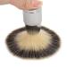 Razor Brush for Men | Portable Synthetic Shaving Brush with Curved Handle for Foam | Ideal for Salon & Travel - Buy Online on GoSupps.com