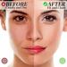 Patelai 2 Pcs Reusable Triangle Powder Puff Set | Soft Makeup Sponge with Strap | Ideal for Loose Powder and Foundation | Wet and Dry Application | White Nude - Buy Online on GoSupps.com