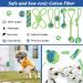 Etaccu Dog Toys Set 8 Indestructible Cotton Rope Toys for Small Dogs | Interactive Puppy Toys (Green) - Buy Online on GoSupps.com