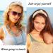 TOBATOBA 3Pcs Raffia Straw Top Knot Headbands for Women - Boho Woven Beach Hair Accessories - Buy Online on GoSupps.com