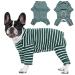 Axcimond dogs one -divider long -sleeved dogbody after op for small medium -sized dogs op body dog castration bitch male puppy pajama body dog after op wound protection antleck dog cone alternative xl green green