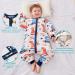 ZIGJOY Toddler Sleeping Bag 1.5 TOG | 100% Cotton Sleep Sack with Feet | All Year Round | Dinosaur Design | 10-13T Baby Boy/Girl Essentials - Buy Online on GoSupps.com