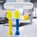 Scrub Daddy Dish Wand: Soap Dispensing Dish Brush with Texture Changing Sponge - Yellow - Buy Online on GoSupps.com