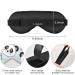 Haskirky Breathable Light Blocking Eye Mask for Adult Men and Women - Adjustable for Travel, Yoga, Meditation, and Deep Sleep - Panda Bears Design - Buy Online on GoSupps.com