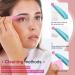 Soft N Style Ladies Eyebrow Grooming Razors - Set of 3 Multicolor Shavers for Perfect Eyebrows | International Shipping - Buy Online on GoSupps.com