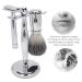 3PC Professional Razor Set - Manual Razor & Alloy Holder | Premium Shaving Essentials for Men - Buy Online on GoSupps.com
