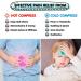 Hilph Kid Ice Pack - Reusable Toddler Gel Cold Pack for Boo Boos, Injuries, Fever, Swelling, Bruises & Wisdom Teeth - 3 Pack - Buy Online on GoSupps.com