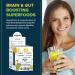 Organifi Pure Smart Packs - 30 Packets Lemon Flavor - Promotes Mental Clarity & Normal BDNF Levels - 0.23 oz - Buy Online on GoSupps.com