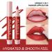 Matte Red Brown Liquid Lip Liner Lip Stain Pen for Women Long Lasting Lip Marker with Precise Tip Natural Moisturizer Quick Dry Waterproof - Buy Online on GoSupps.com