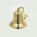 Nagina International Brass Ships Bell with Bracket and Rope Ringer - Maritime Nautical Decor - Buy Online on GoSupps.com